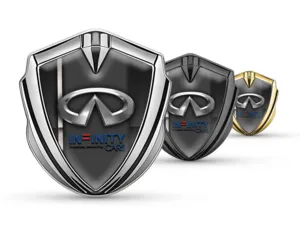Infiniti 3D Emblem Abzeichen Minimales Design Universell 3D